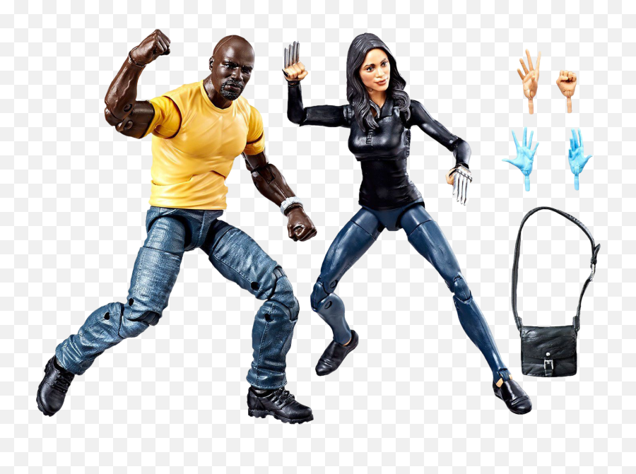 Download Hd Luke Cage Claire Temple - Marvel Legends Luke Cage 2 Pack Png,Luke Cage Png