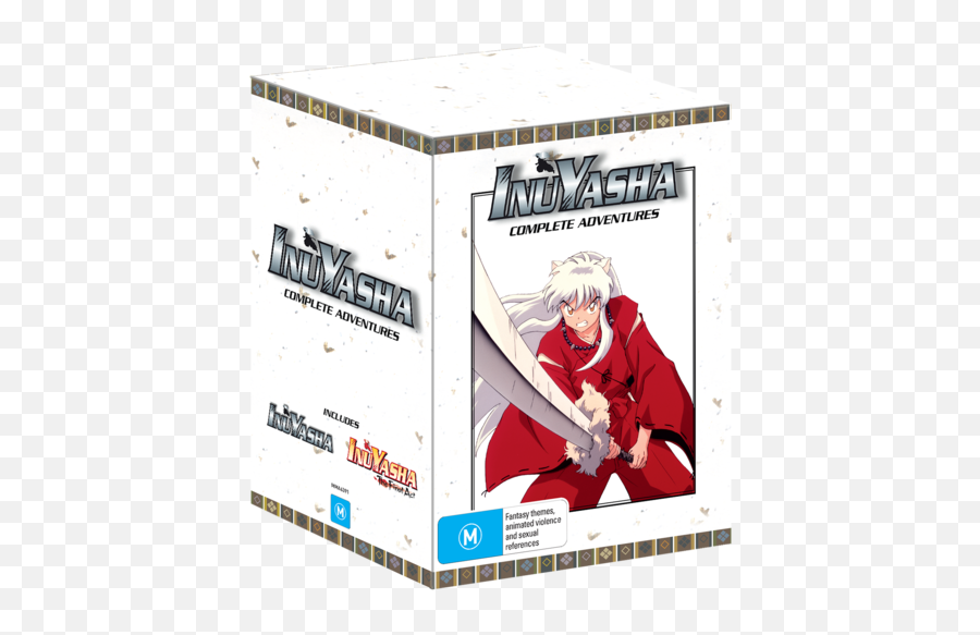 Inuyasha Complete Adventures Eps 1 - 167 Final Act 126 Dvd Png,Inuyasha Png