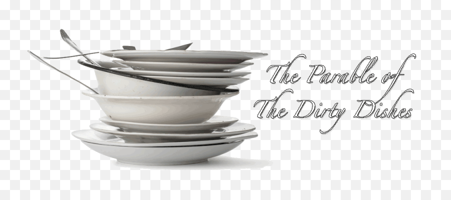 Hd The Parable Of Dirty Dishes - Dishwashing Png,Dishes Png