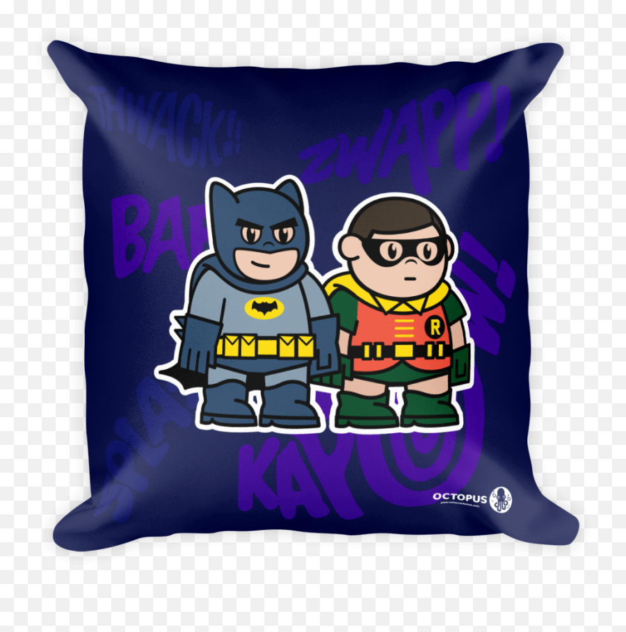 Batman N Robin Pillow - Throw Pillow Png,Batman And Robin Png