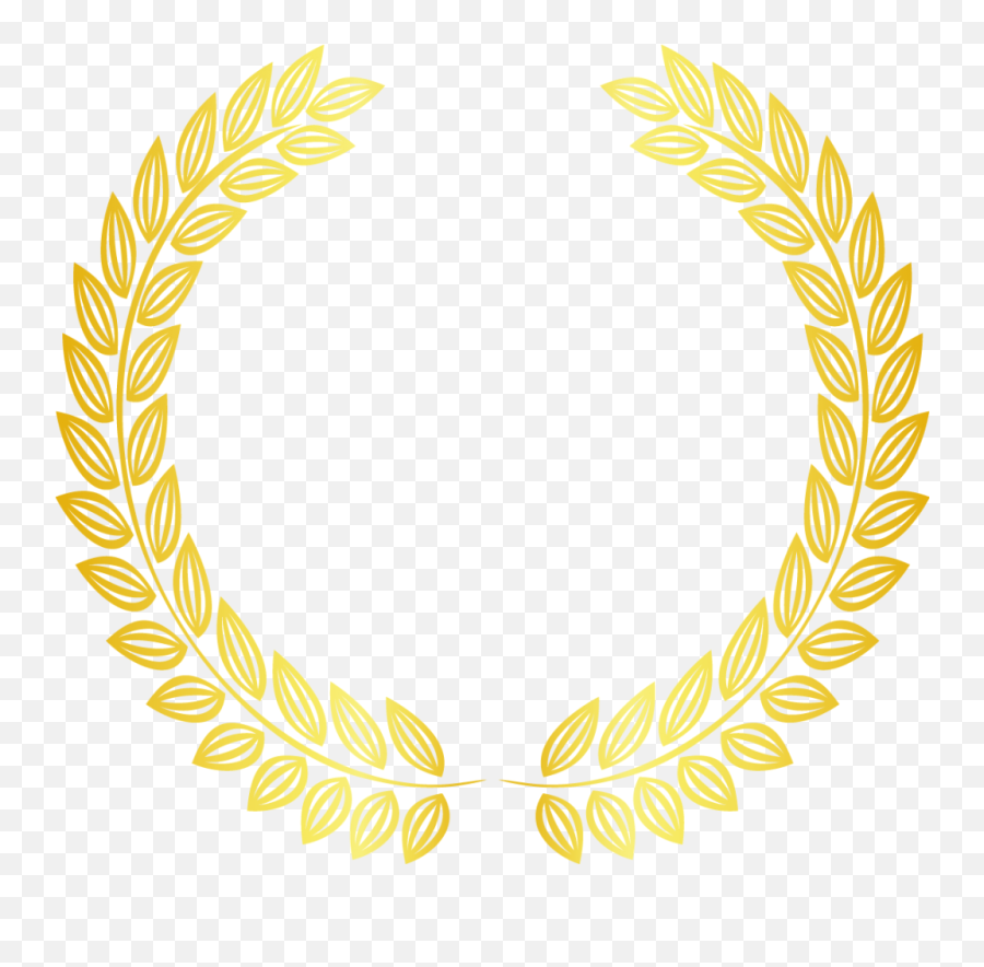 Lauriers Png 3 Image - Couronne Laurier Or Png,Gold Wreath Png