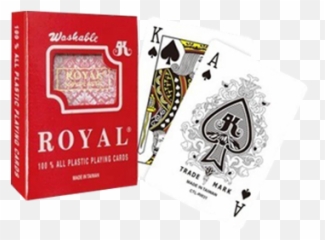 Custom Playing Card Packaging Boxes - Kwick Royal 100 All Plastic png