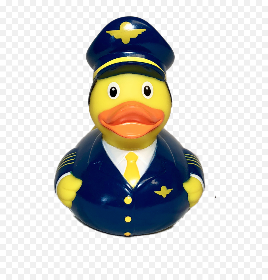 Airline Pilot Rubber Duck By Schnables Ducks In The Window - Bath Toy Png,Rubber Duck Png