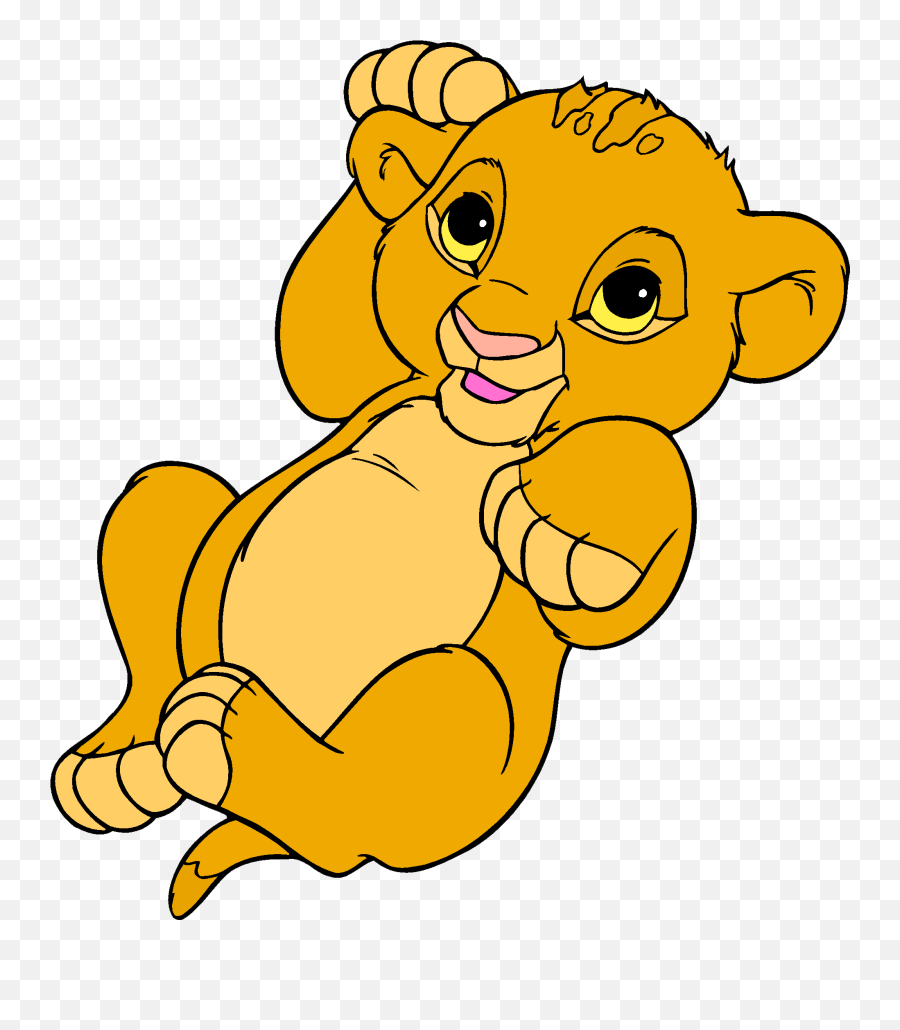 Simba Nala Lion Clip Art - Baby Simba Clipart Png,Nala Png