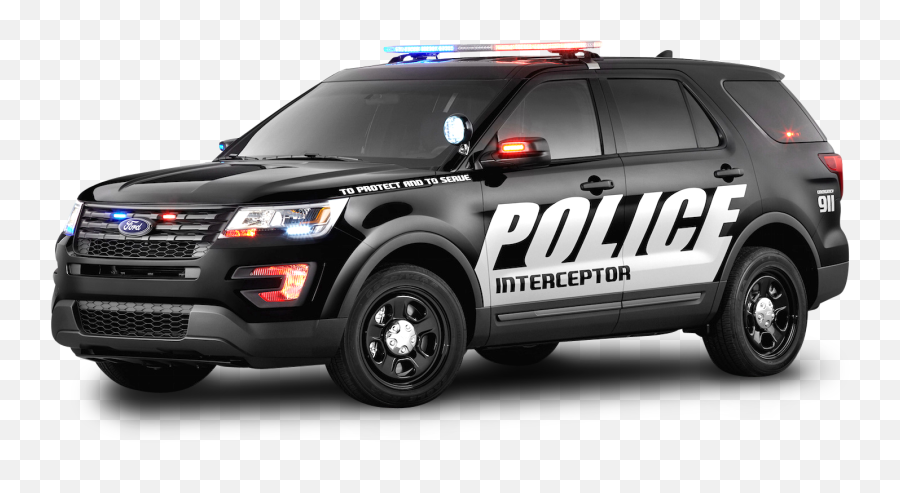 Library Of Cop Car Lights Vector Black - Police Cars Transparent Background Png,Police Siren Png