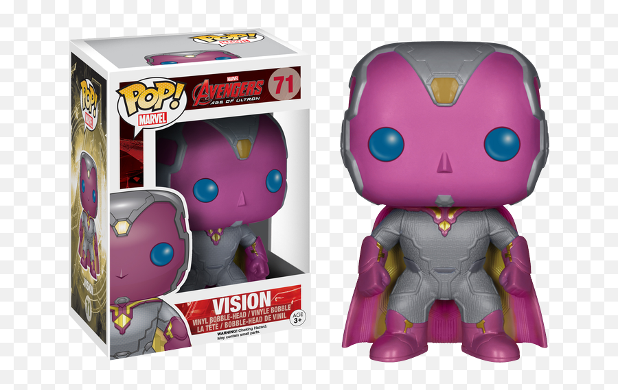 Pop Avengers 2 Vision - Funko Vision Png,Vision Marvel Png