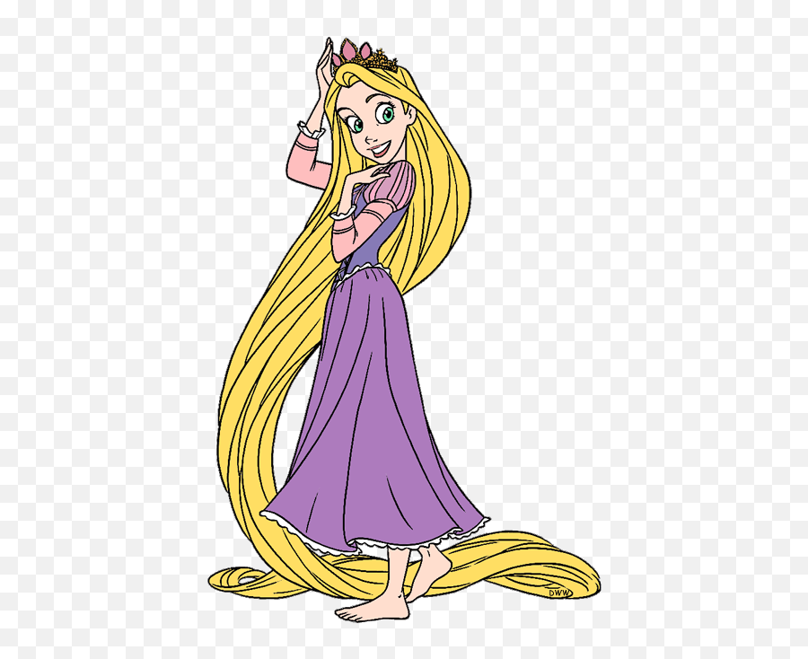 Rapunzel Black And White Download Free Clip Art With A Png Disney Clipart Transparent Background