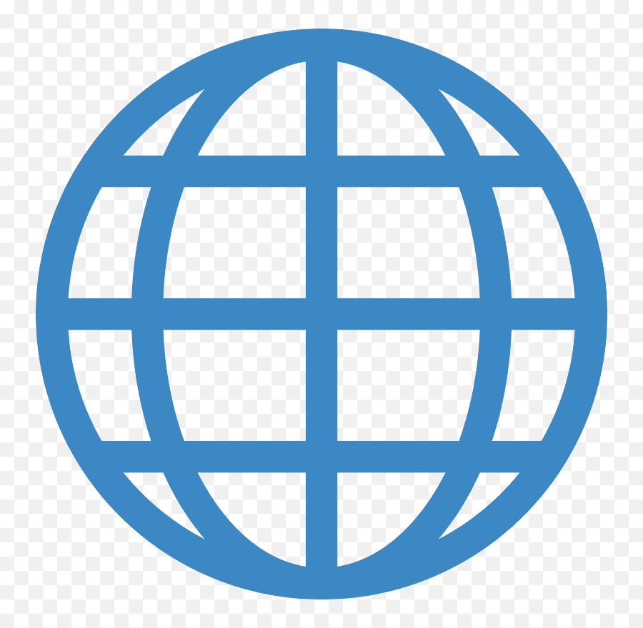 Globe With Meridians Emoji Meaning - Globe With Meridians Png,Earth Emoji Png