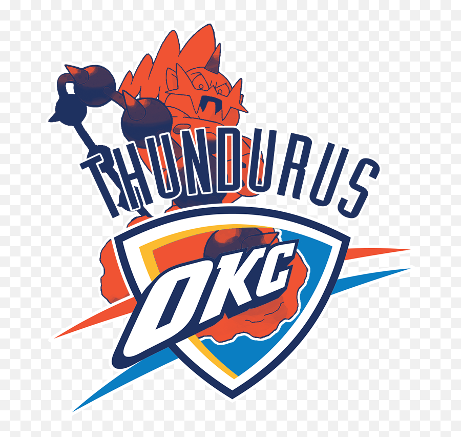 Oklahoma City Thundurus Logo For Gaius - Oklahoma City Thundurus Logo Png,Okc Thunder Png