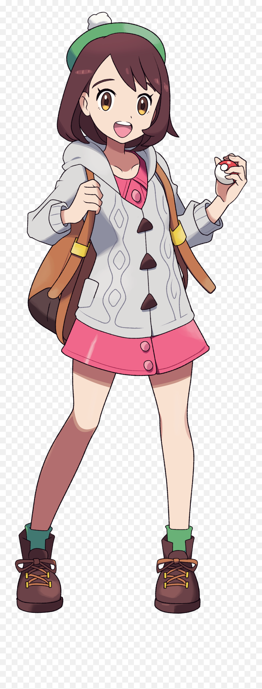 Female Protagonist Sword - Pokemon Sword And Shield Gloria Png,Sword And Shield Transparent