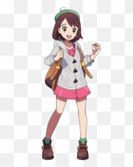 Female Protagonist Sword - Pokemon And Shield Gloria png