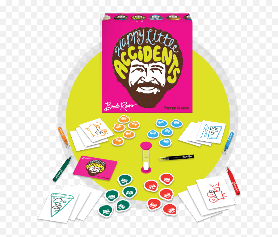Our Games - Bob Ross Happy Little Accidents Game Png,Bob Ross Png
