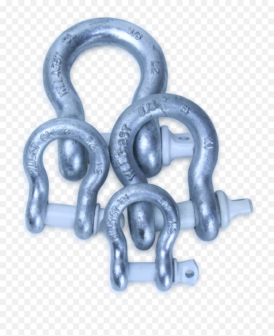 38mm 17t Bow Screw Pin Shackle Grade S 20933 Png Shackles