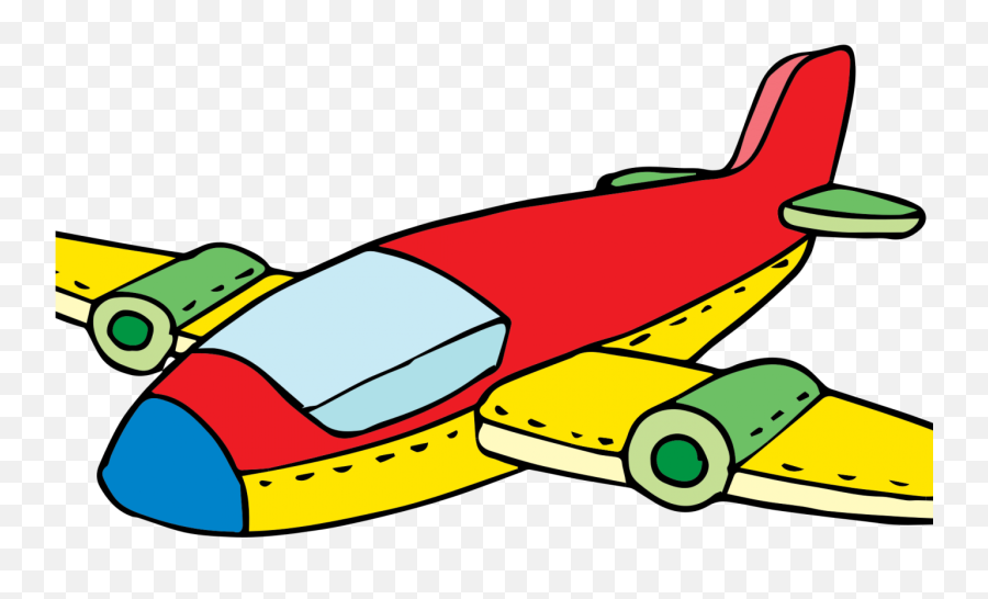 Airplane Clipart Colorful - Clipart Image Of Aeroplane Png,Plane Clipart Png