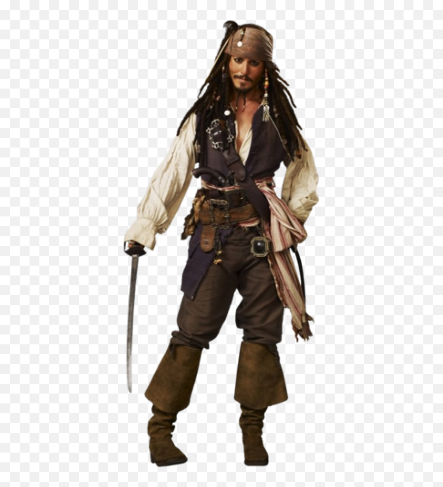 Pirate Png Download Image With - Pirates Of The Caribbean Jack Sparrow Black,Pirate Png