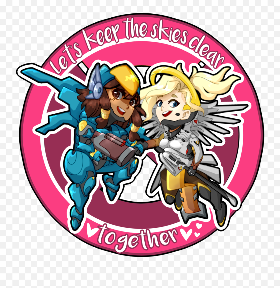 Full Size Png Image - Pharmercy Fanart,Pharah Transparent