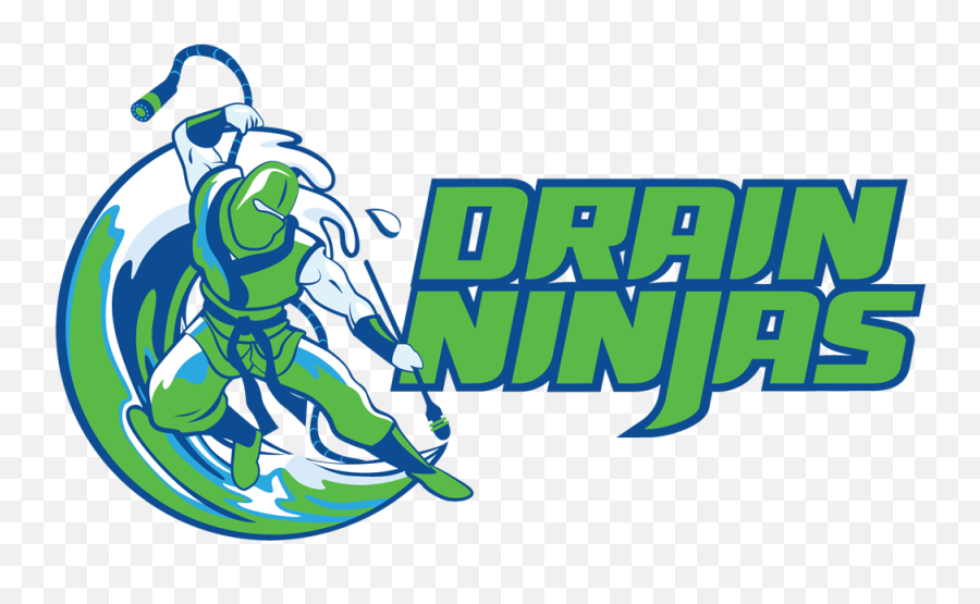 Blocked Drain Cleaning Auckland Ninjas - Drain Ninja Png,Ninja Logo Png