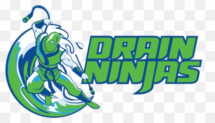 Blocked Drain Cleaning Auckland Ninjas - Drain Ninja Png,Ninja Logo Png