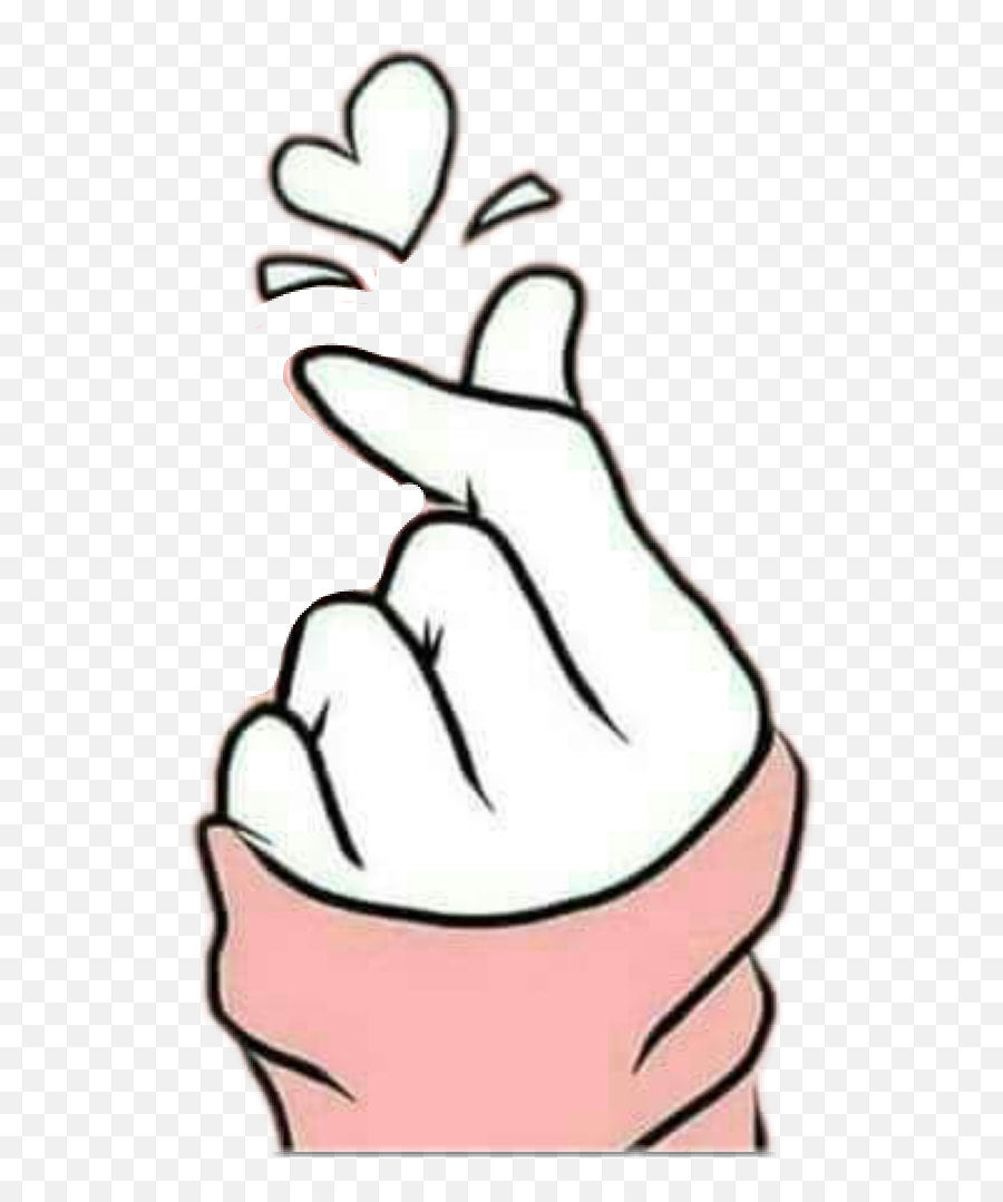 Download Love Korea Kuwait Fingers Hart Cute Love Sign In Love Sign In Korea Png Free Transparent Png Images Pngaaa Com