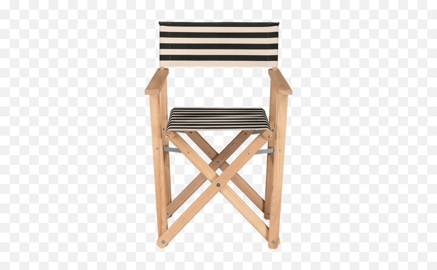 Download Black Director Chair Lido - Folding Chair Png,Director Chair Png