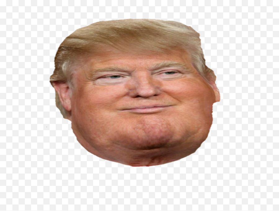 Donald Trump Head Transparent - Donald Head Only Png,Trump Head Png