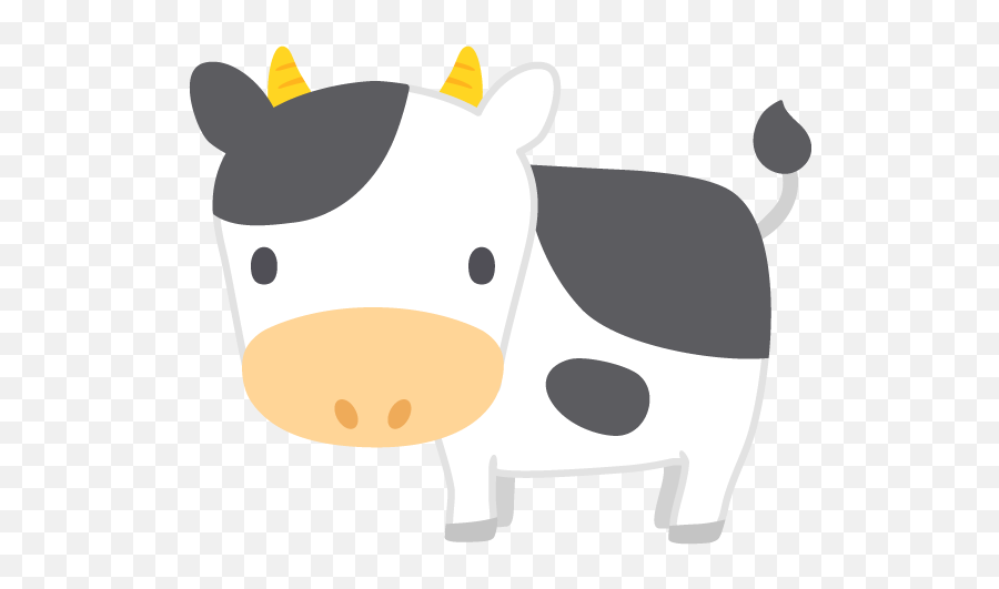 Cow Free Png And Vector - Cow Vector Cute Png,Cows Png