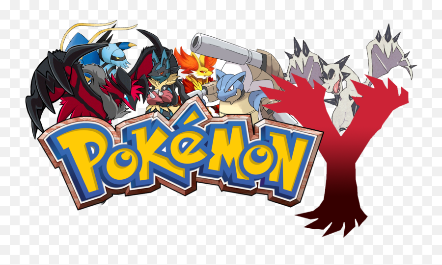 My Sisters Custom Pokémon Y Team Logo - Pokemon Y Logo Png,Pokemon Logos