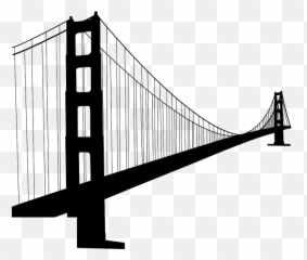 Download Suspension Bridge Png Transparent Images - Golden Gate