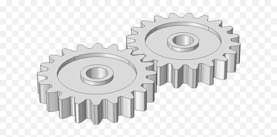 An Introduction To Gear Modeling In Comsol Multiphysics - External Gear Pair Png,Gear Transparent