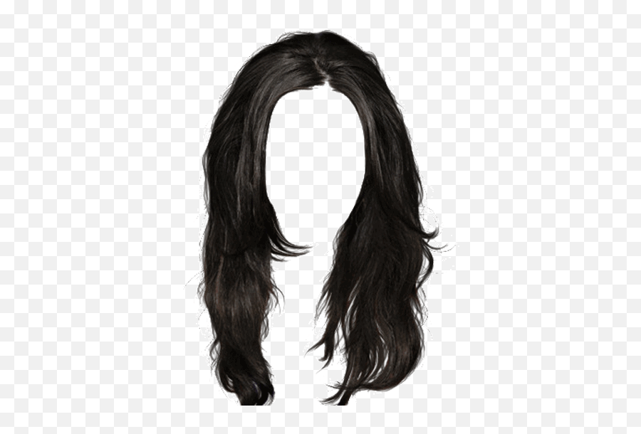 Download Free Png Wig Black Hair Cabelo - Transparent Black Hair Png,Hairstyle Png