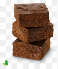 Fudgy Brownie Recipe - Chocolate Brownie Png,Brownies Png
