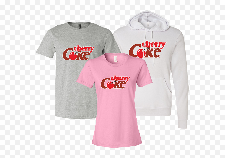 Cherry Coke Logo - Short Sleeve Png,Coke Logo