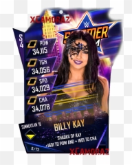Download Alexa Bliss Wwe Supercard Card - Flyer Png Image Alexa Bliss Wwe Supercard,Alexa Bliss Png