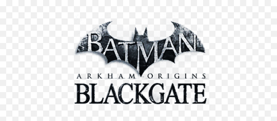 Arkham Origins Blackgate - Batman Arkham Origins Blackgate Logo Png,Batman  Arkham City Logo Png - free transparent png images 