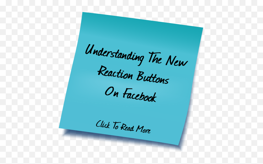 Understanding The New Reaction Buttons - Horizontal Png,Facebook Reaction Png