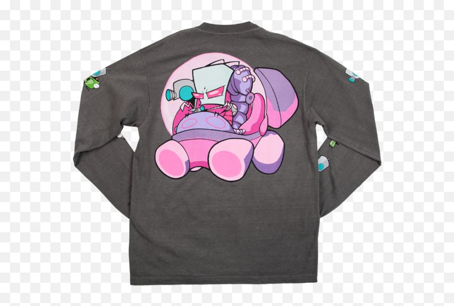 Invader Zim Voot Runner Long Sleeve Teeu2013 Dumbgood - Long Sleeve Png,Invader Zim Png