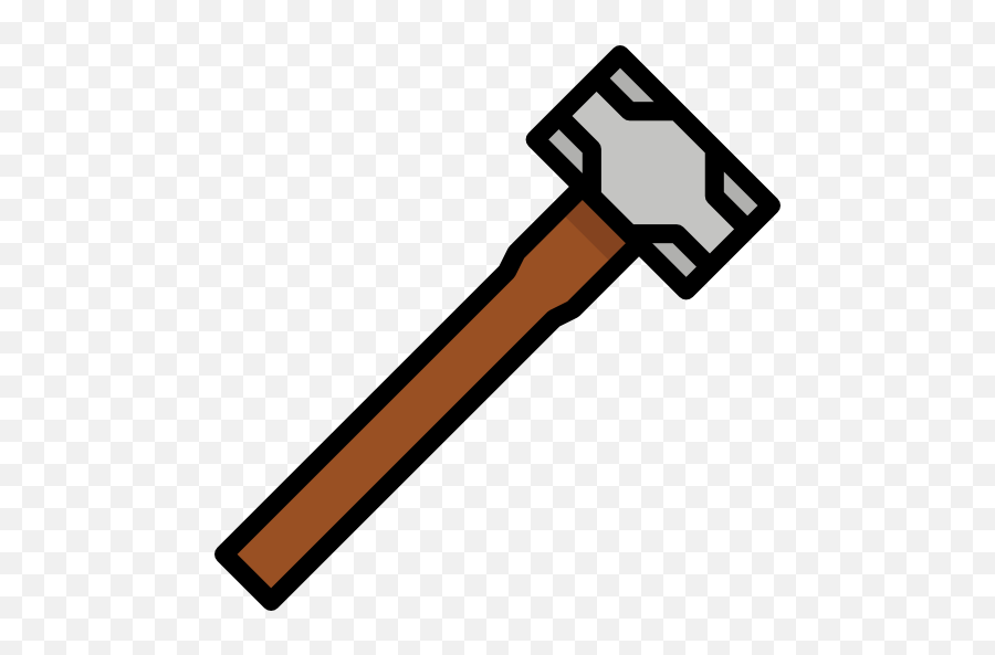 Free Construction And Tools Icons - Marreta Png,Sledgehammer Png