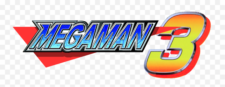Logo For Mega Man 3 - Megaman 2 Logo Png,Mega Man 3 Logo