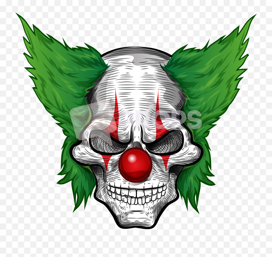 Scary Clown Head - Scare Factory Clowns Png,Scary Clown Png