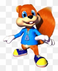 Conkers Bad Fur Day Wallpapers Video - Bad Fur Day Conker Png,Conker's Bad Fur Day Logo