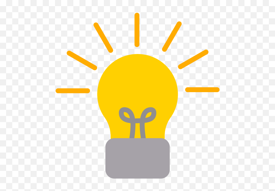 Download Tip Icon - Light Bulb Idea Full Size Png Dot,Light Bulb Idea Png