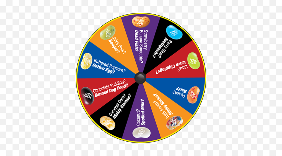 Beanboozled Challenge Test - 4th Edition Bean Boozled Spinner Png,Jelly Belly Logo