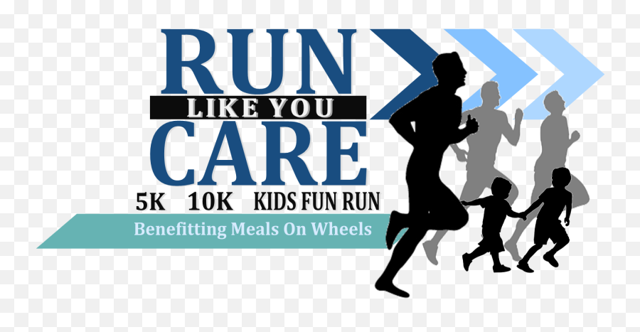 Download Run Like You Care - Children Running Silhouette For Running Png,Children Silhouette Png