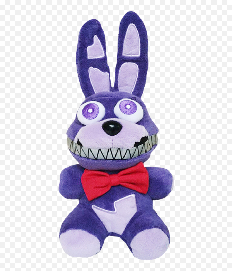 Download Hd Nightmare Bonnie Plush Png Transparent Image - Five Nights At Plush Toy,Bonnie Png