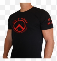 Grit Army Logo T - Shirt For Adult png
