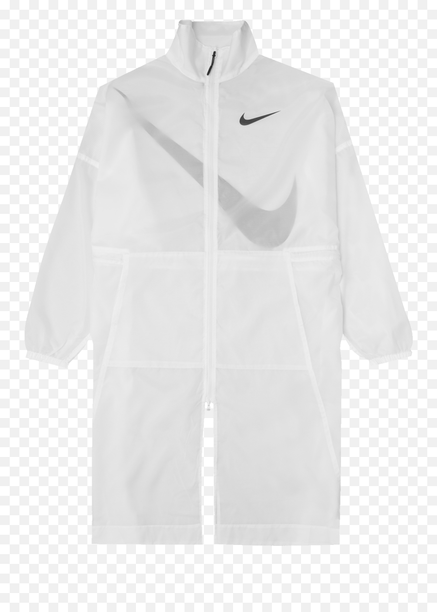 Nike W Nsw Swoosh Jacket White Black - Jackets Holypopstorecom Monochrome Png,White Swoosh Png