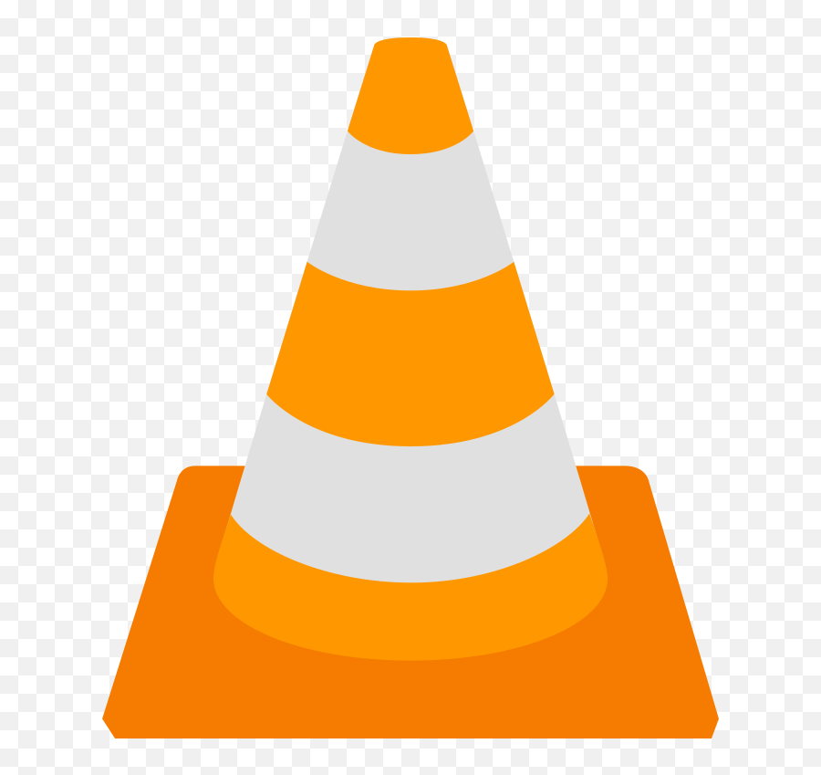 Vlc Media Player Icon Of Flat Style - Vlc Icon Png,Windows Media Player Desktop Icon