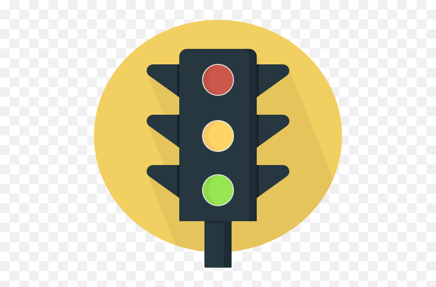 Stop Light Business Traffic Road Sign Buildings - Traficc Svg Png,Road Sign Icon