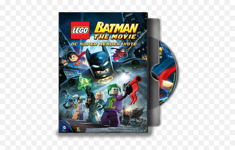 Movie - Lego Batman Dc Super Heroes Unite Dvd Png,Teen Titans Folder Icon