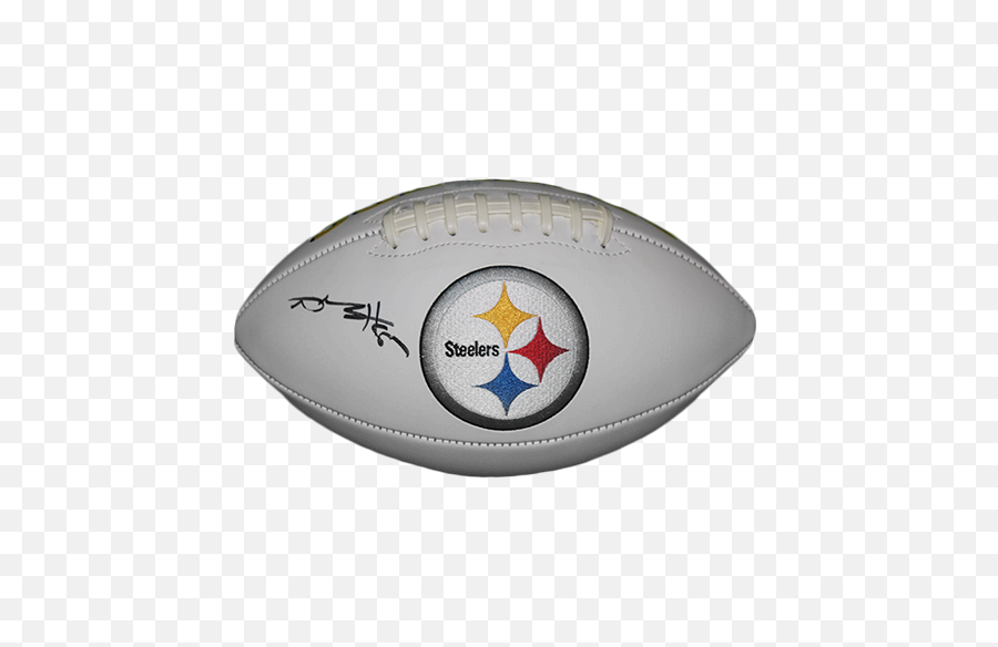 Antonio Brown Pittsburgh Steelers Autographed Full Size Logo Football Jsa Coa - Pittsburgh Steelers Png,Steelers Png